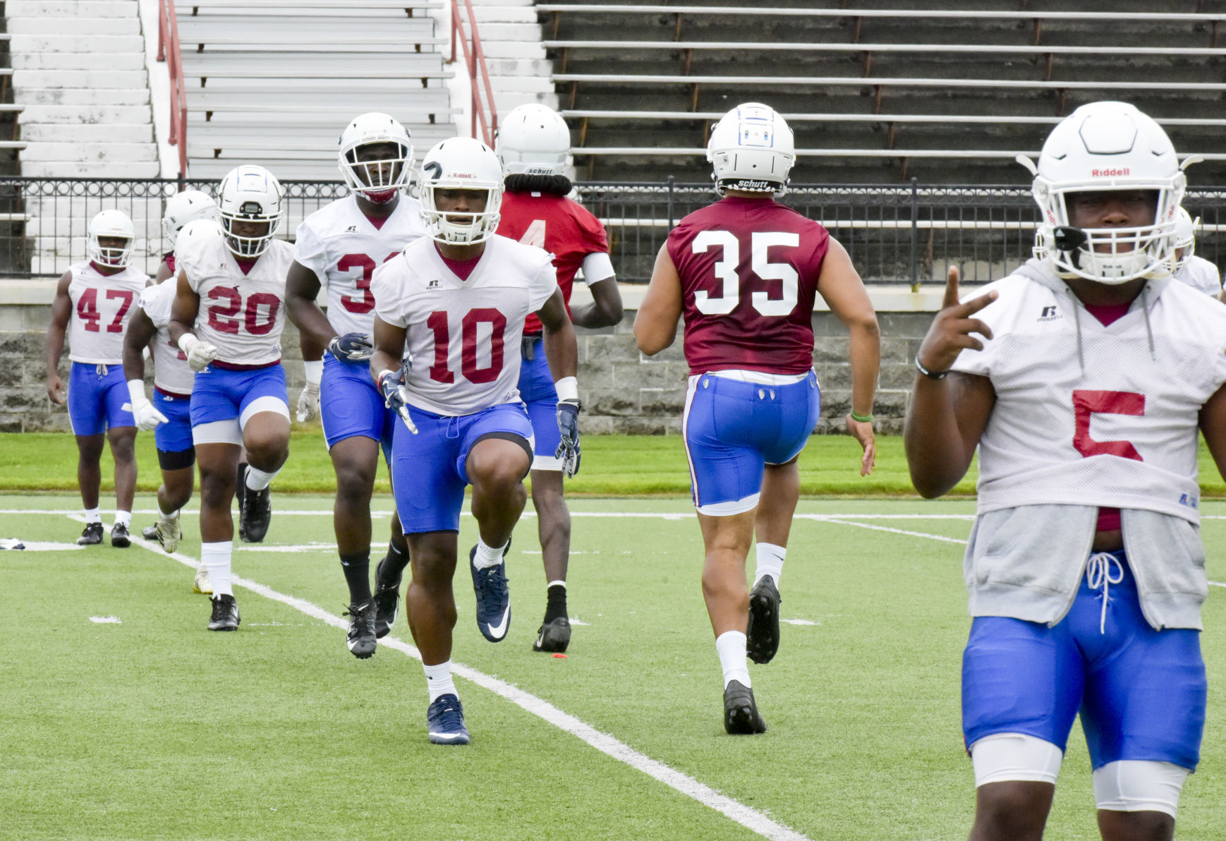 S.C. State holds first practice